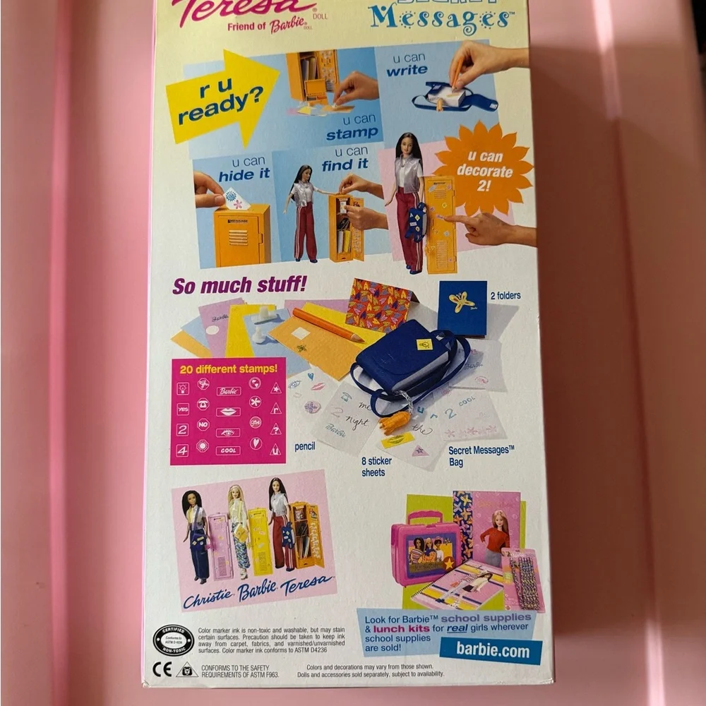 Barbie Teresa Secret Messages Doll - Picture 5 of 6